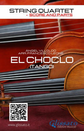 Book cover for String Quartet: El Choclo (score and parts)