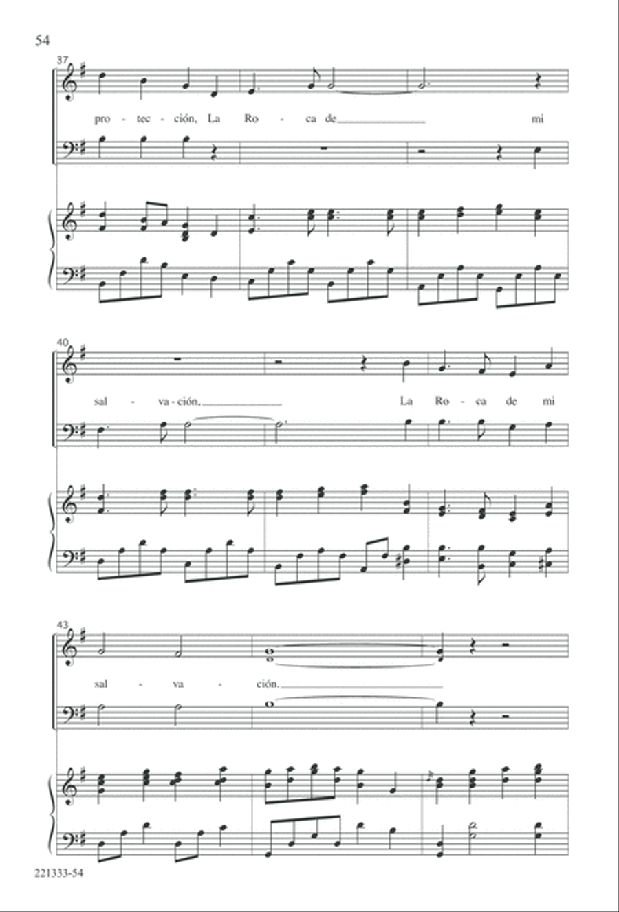 Siervos de Jesus Siervos de Jesus 4-Part scores gallery preview page 58