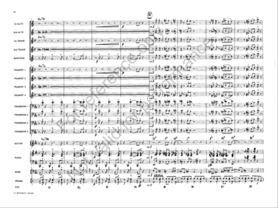 External Combustion Jazz Ensemble scores gallery preview page 13