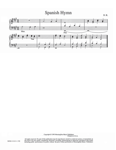 Spanish Hymn (Introduction)