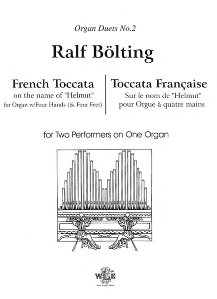 Toccata Francaise, "Helmut" for Two Players at One Organ