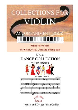 Dance Collection: Collections for Violin Volume 4 - ACCOMPANIMENT