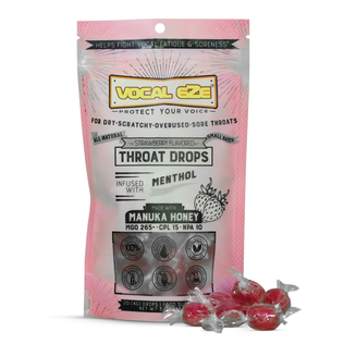 Book cover for Vocal Eze Strawberry Drops (20 Pieces)