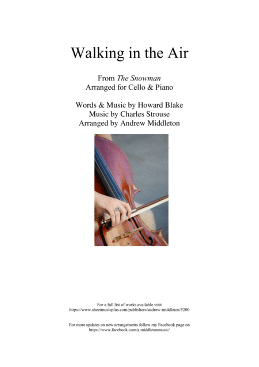 Walking In The Air Small Ensemble scores gallery preview page 1