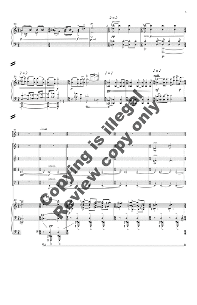Traces (Piano/Full Score)