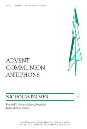 Book cover for Advent Communion Antiphons
