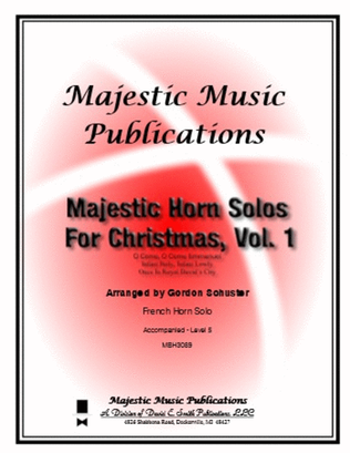 Majestic Horn Solos for Christmas, Vol. 1