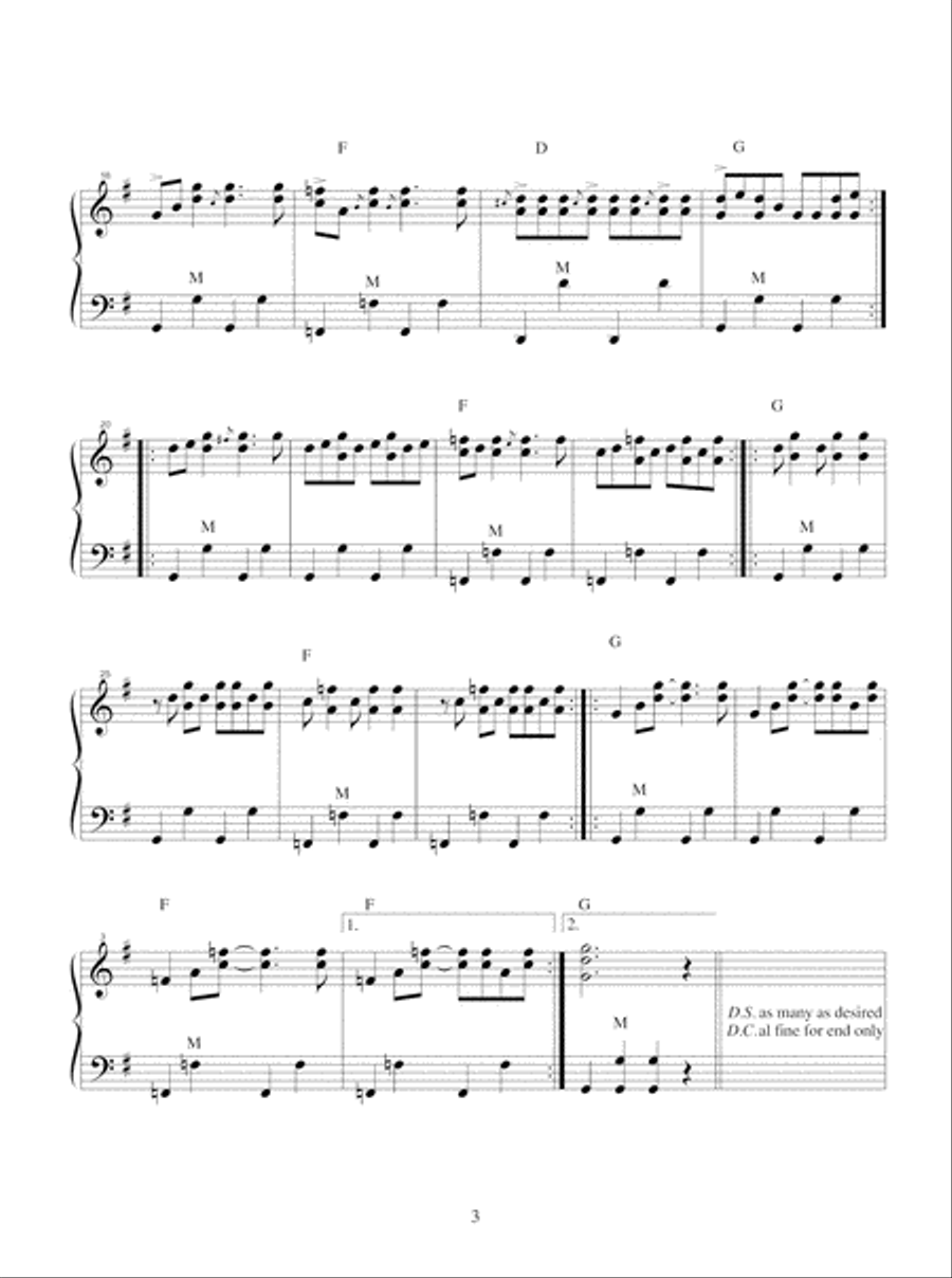 Cajun accordion sheet music hot sale