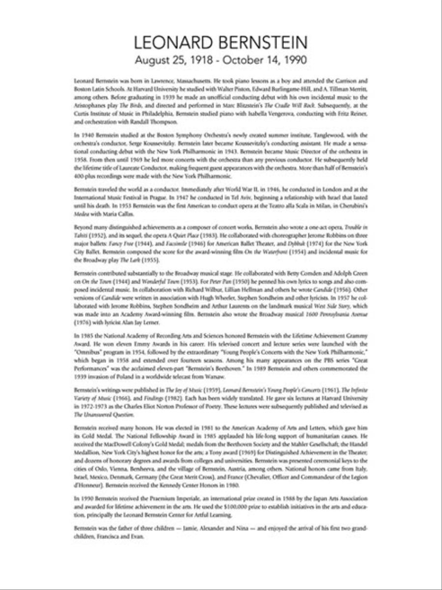 Candide – Vocal Selections Piano, Vocal scores gallery preview page 3