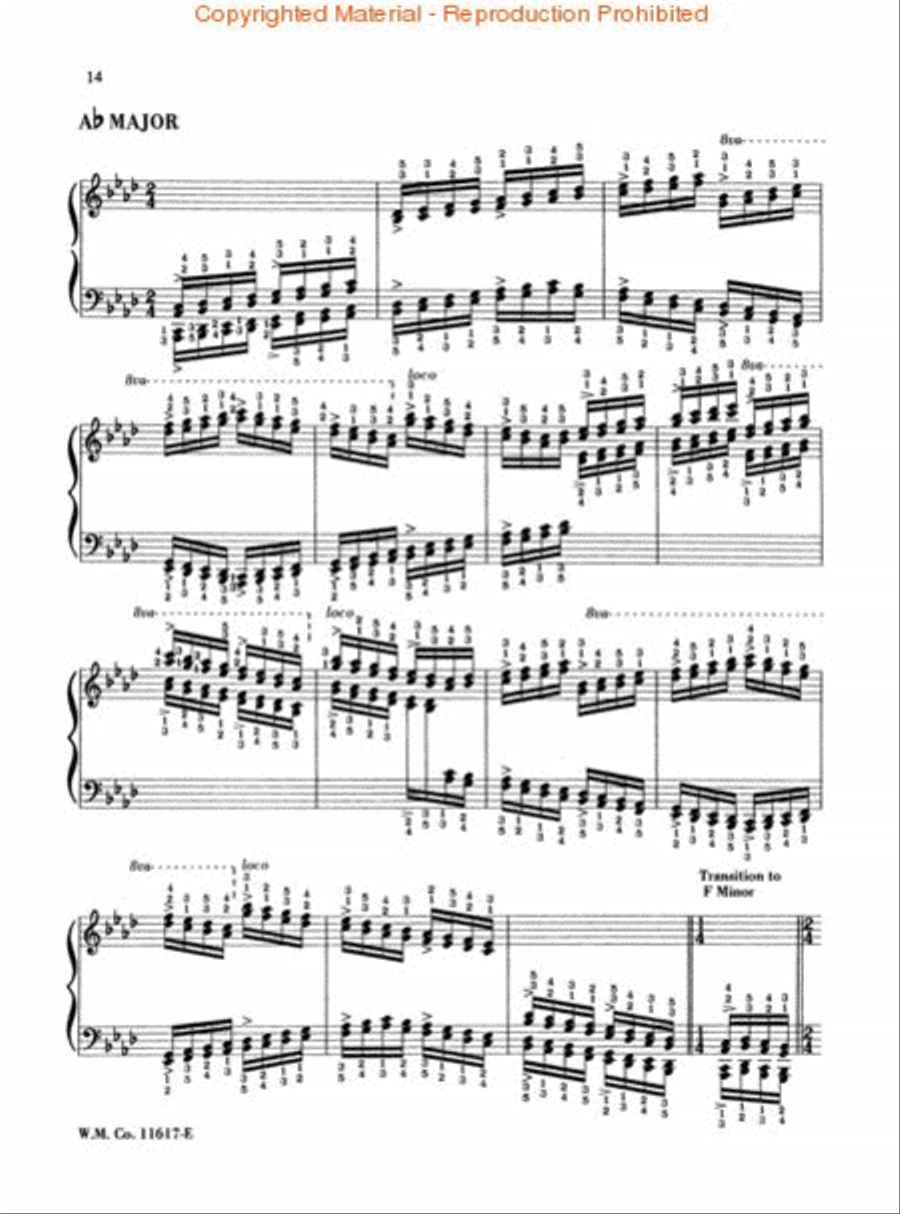 Russian Technical Regimen – Vol. 5 Piano Method scores gallery preview page 3