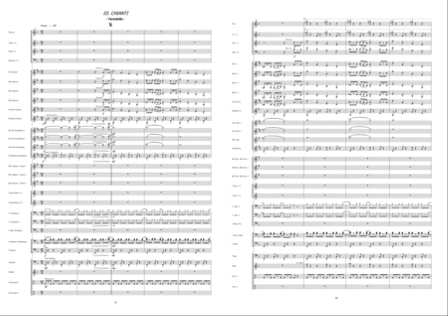 La Cucina Italiana La Cucina Italiana Concert Band scores gallery preview page 9
