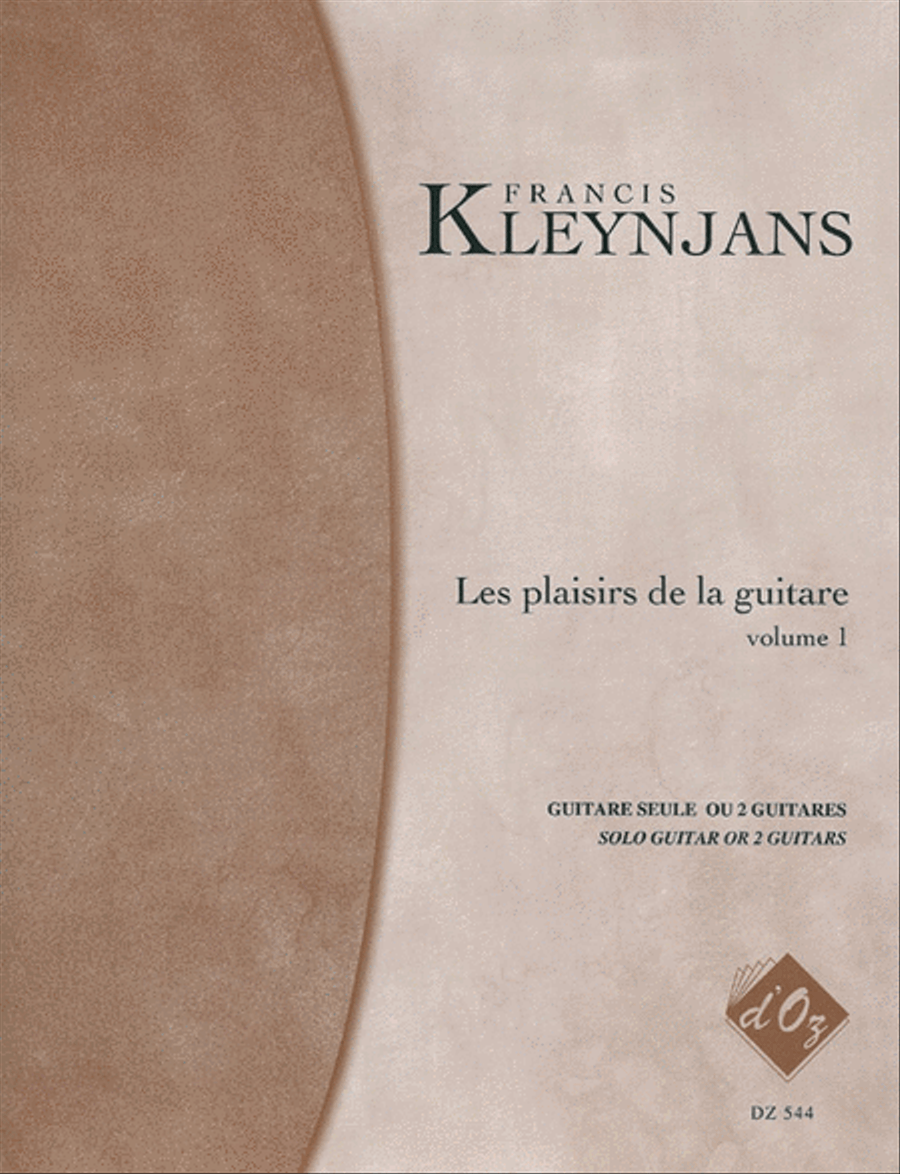 Les plaisirs de la guitare, Volume 1 (avec acc. par le prof.)