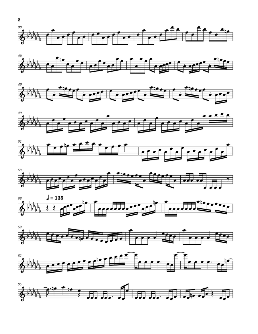 Violin Sonata No. 1, Op. 2 Violin Solo scores gallery preview page 2