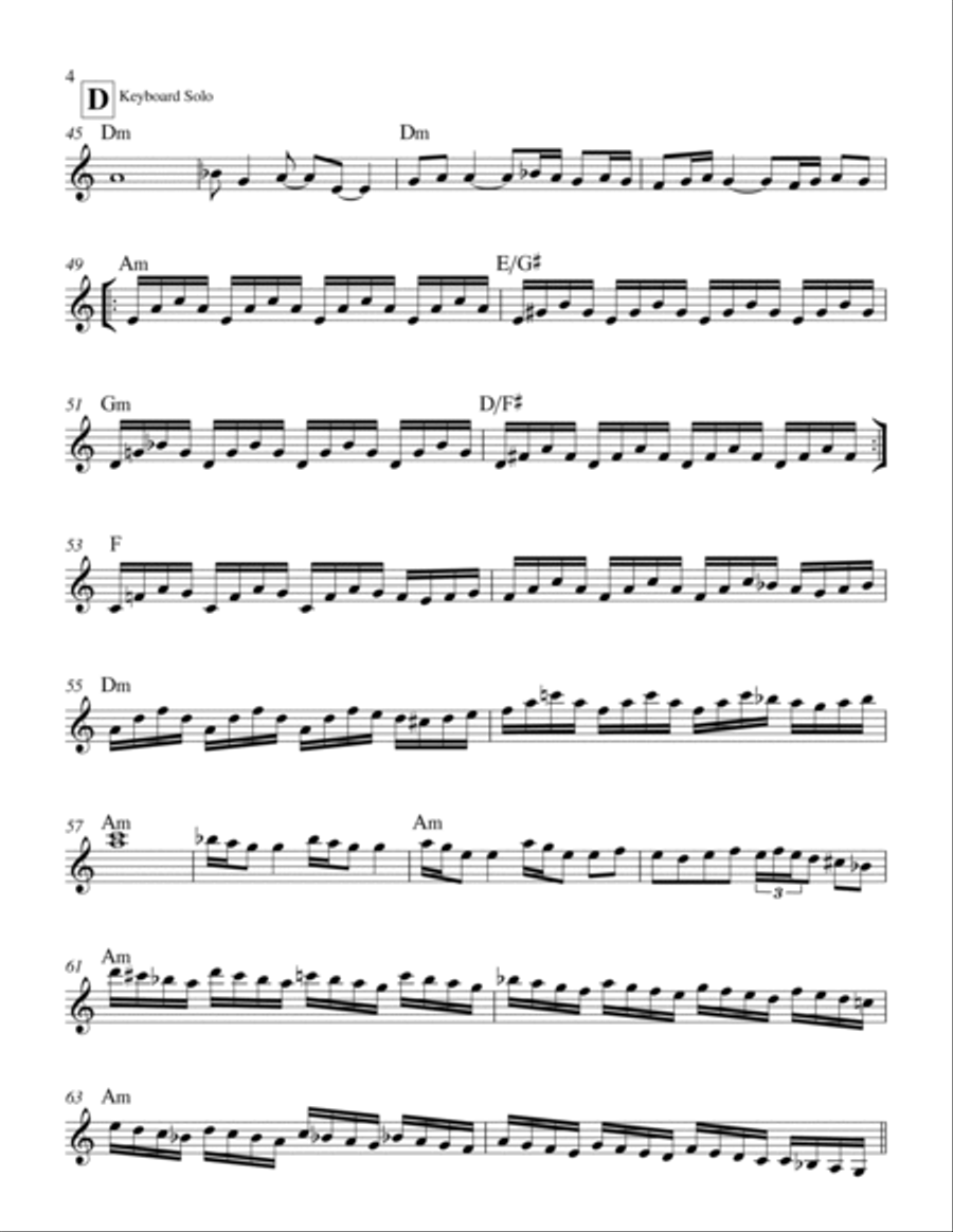 Highway Star Highway Star Piano scores gallery preview page 4