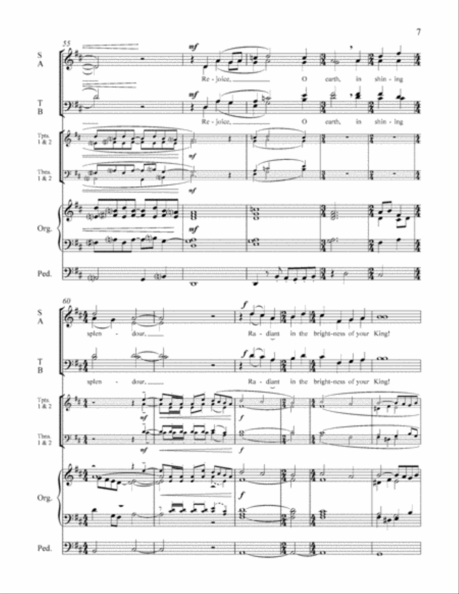 Rejoice all spirits! 4-Part scores gallery preview page 7