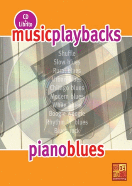 Music Playbacks CD: Piano Blues