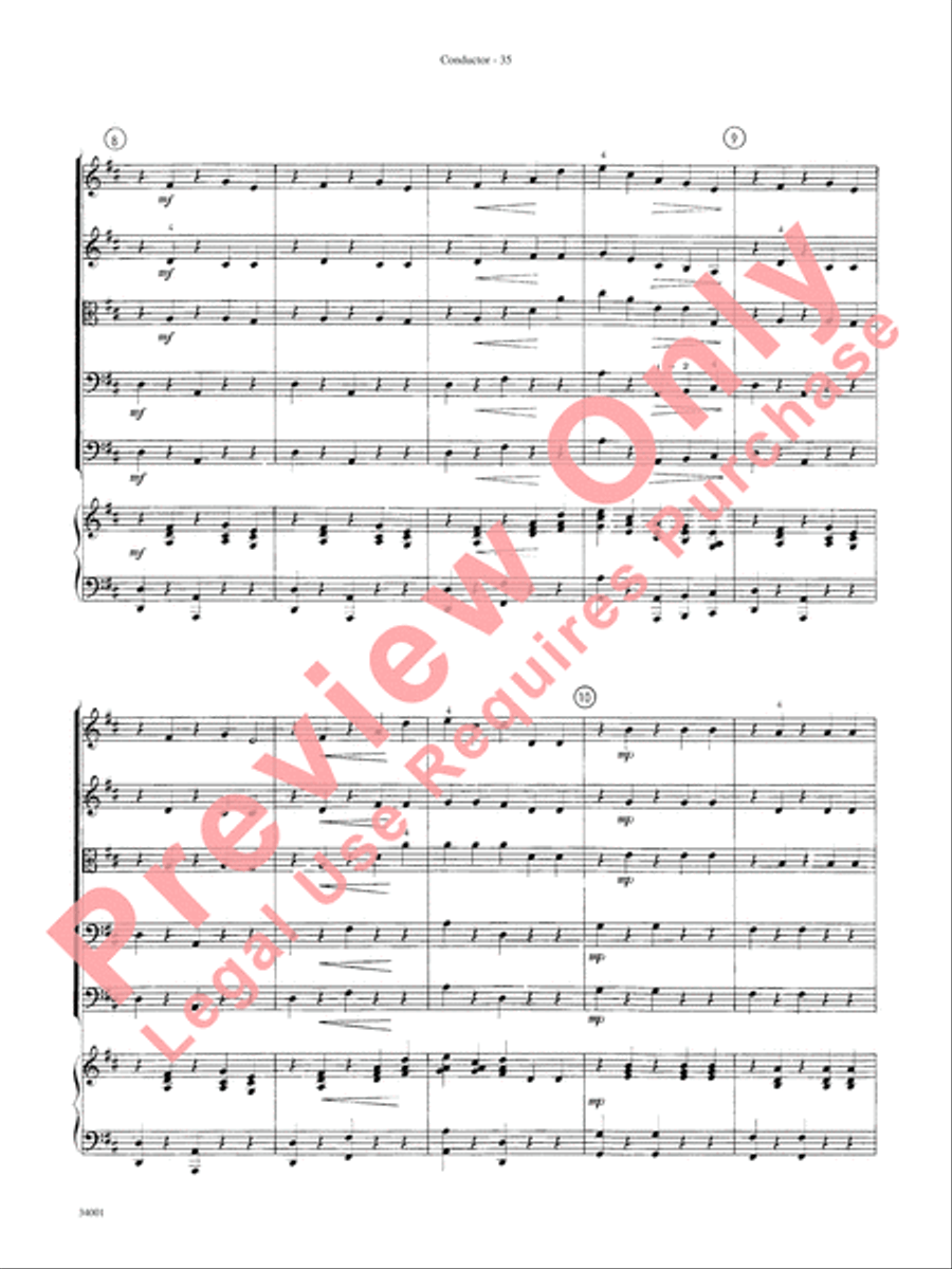 Classics from Merle Isaac String Orchestra scores gallery preview page 36
