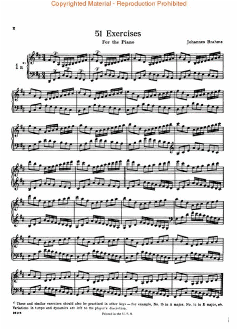 51 Exercises Piano Method scores gallery preview page 2