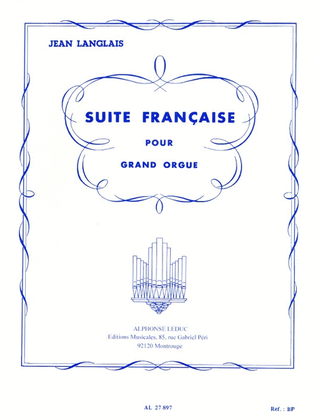 Book cover for Suite Francaise (organ)