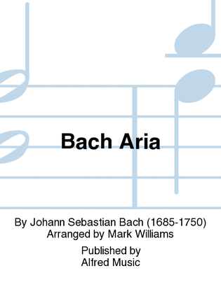Book cover for Bach Aria