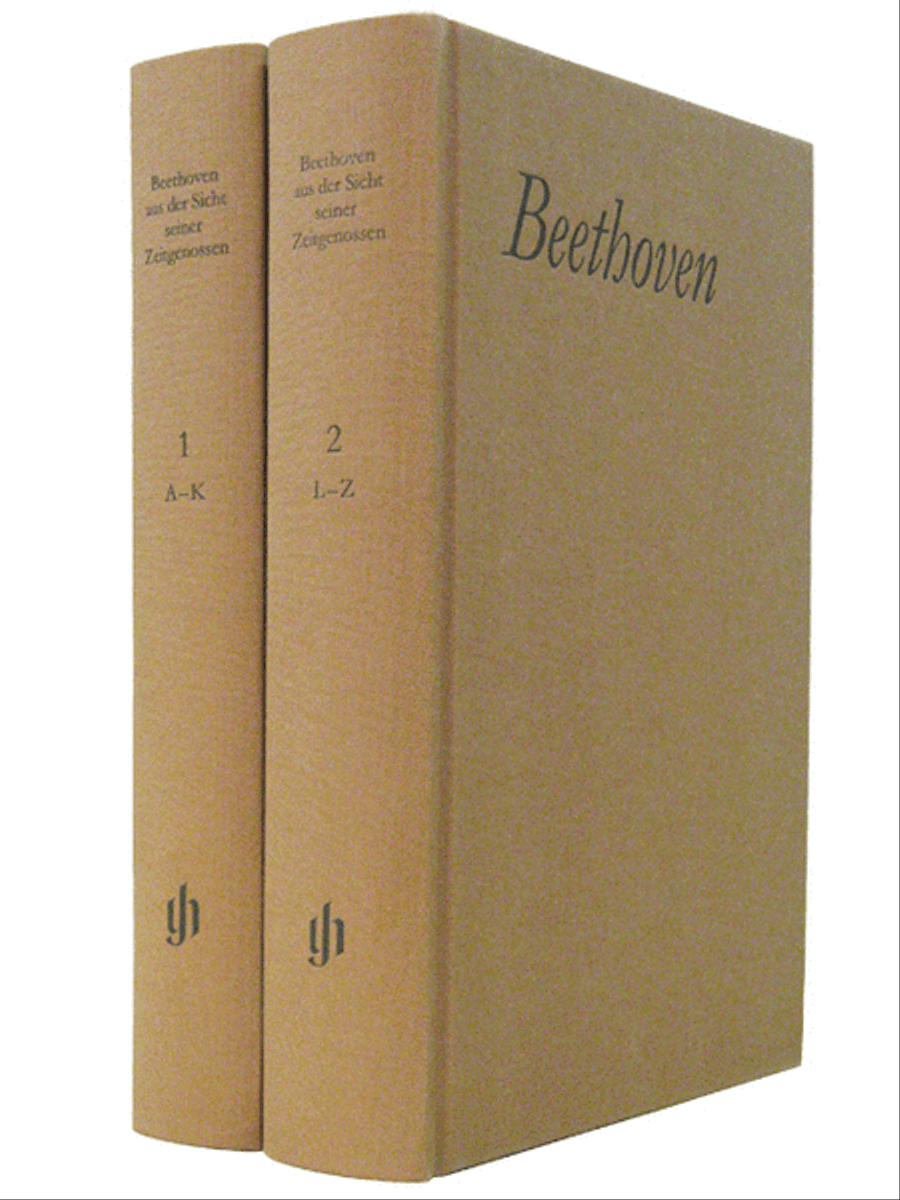 Beethoven aus der Sicht seiner Zeitgenossen School and Community scores gallery preview page 1