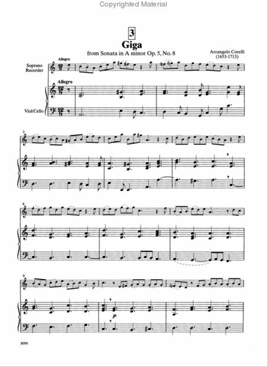 Suzuki Recorder School (Soprano and Alto Recorder), Volume 5 Alto Recorder scores gallery preview page 3