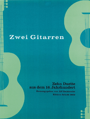 Book cover for Sixteenth Century Guitar Duets