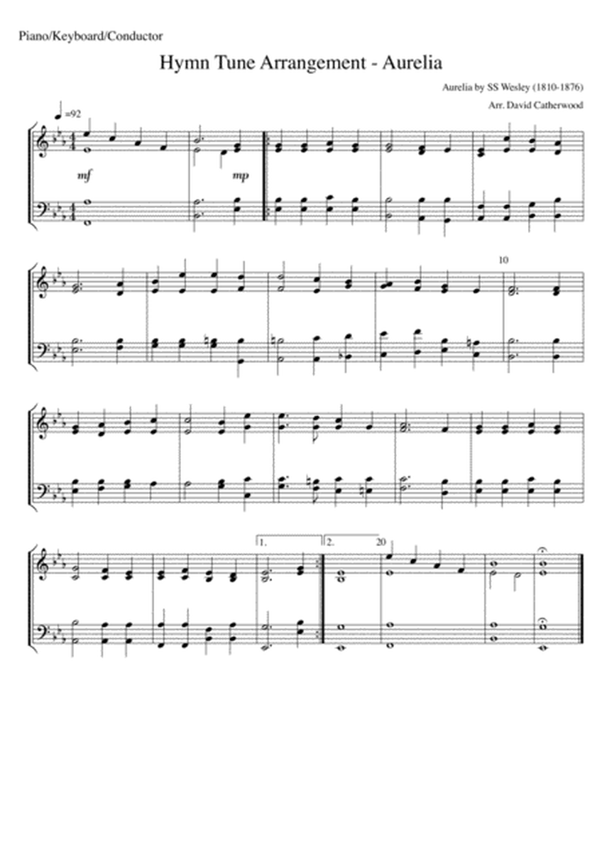 Hymn tune Aurelia By SS Wesley arr. David Catherwood image number null