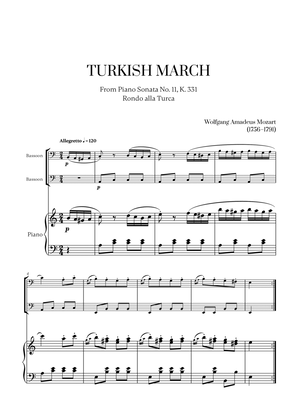 W. A. Mozart - Turkish March (Alla Turca) (for Bassoon Duet)