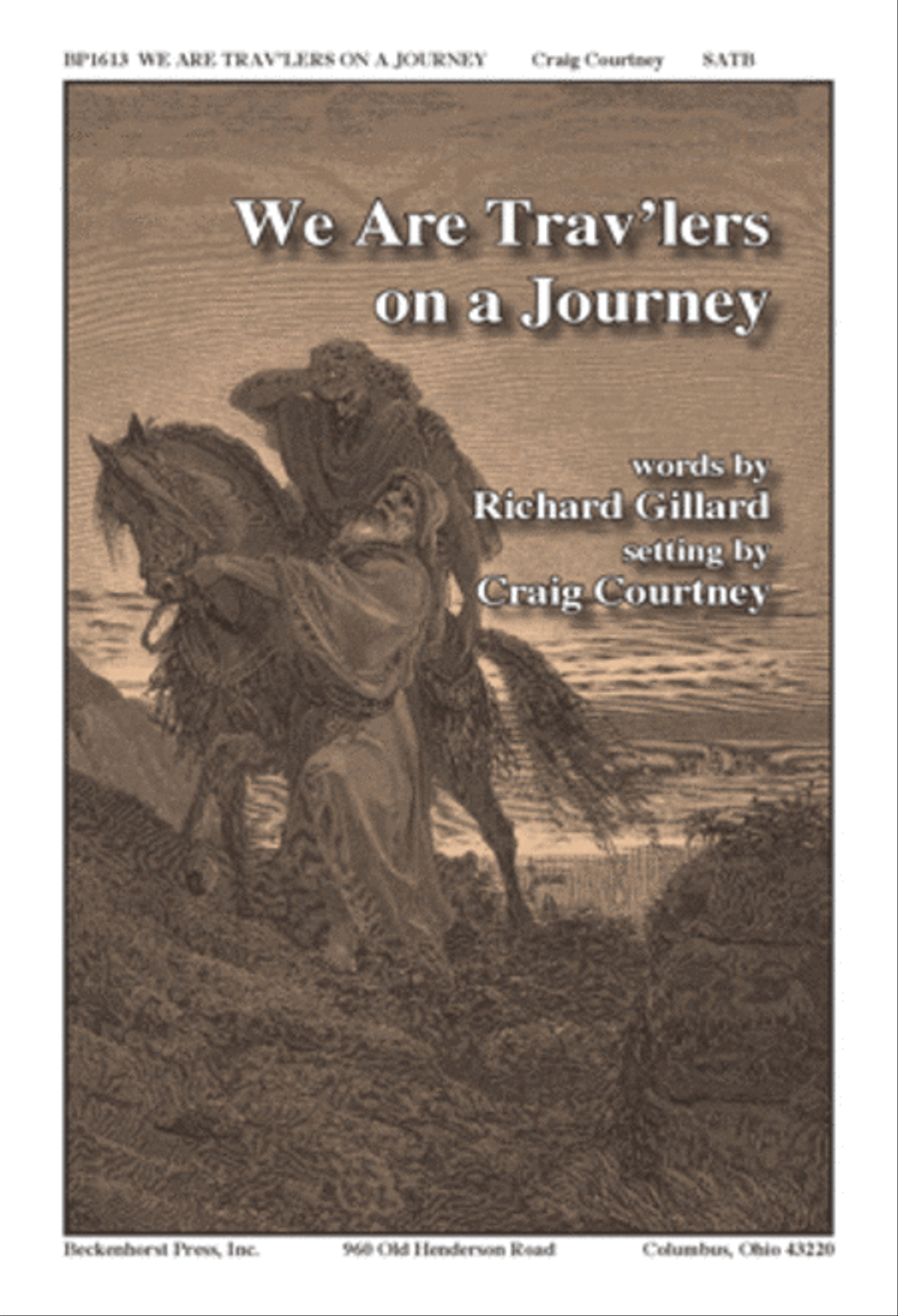 We Are Trav'lers On a Journey 4-Part scores gallery preview page 1