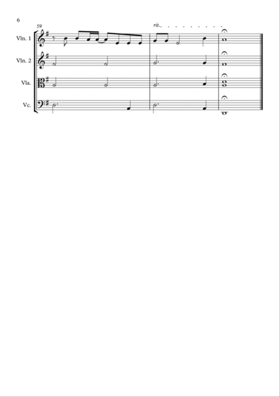 You Got The Love String Quartet scores gallery preview page 6
