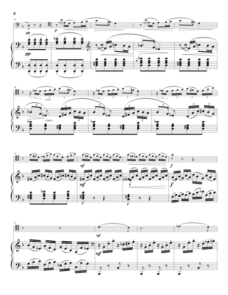 Intermezzo from Suite No. 1, Op. 43 for Cello and Piano