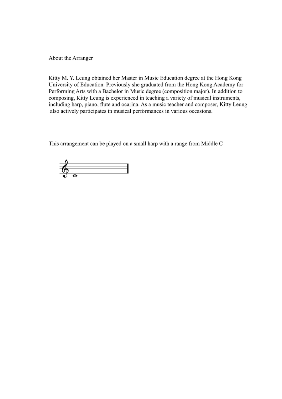 Easy Hymns (Volume 1) - 15 String Lap Harp 5-String Banjo scores gallery preview page 2