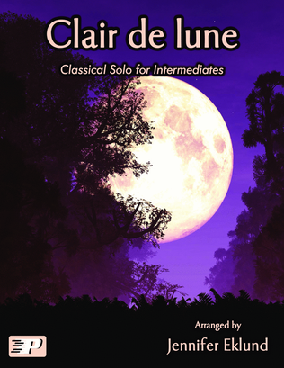 Book cover for Clair de lune (Intermediate Piano)