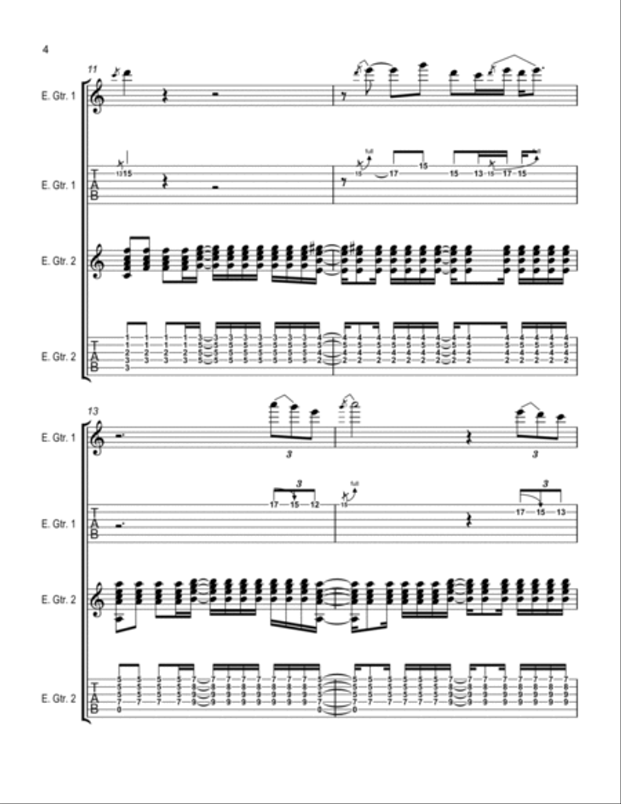 Why Does Love Got To Be So Sad? Piano, Vocal, Guitar scores gallery preview page 4