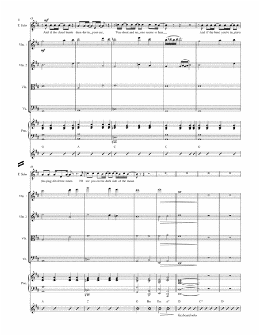Brain Damage Brain Damage Voice scores gallery preview page 4