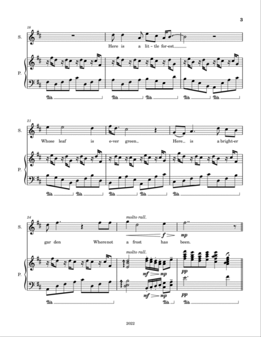 Poems: There is Another Sky Soprano Voice scores gallery preview page 3