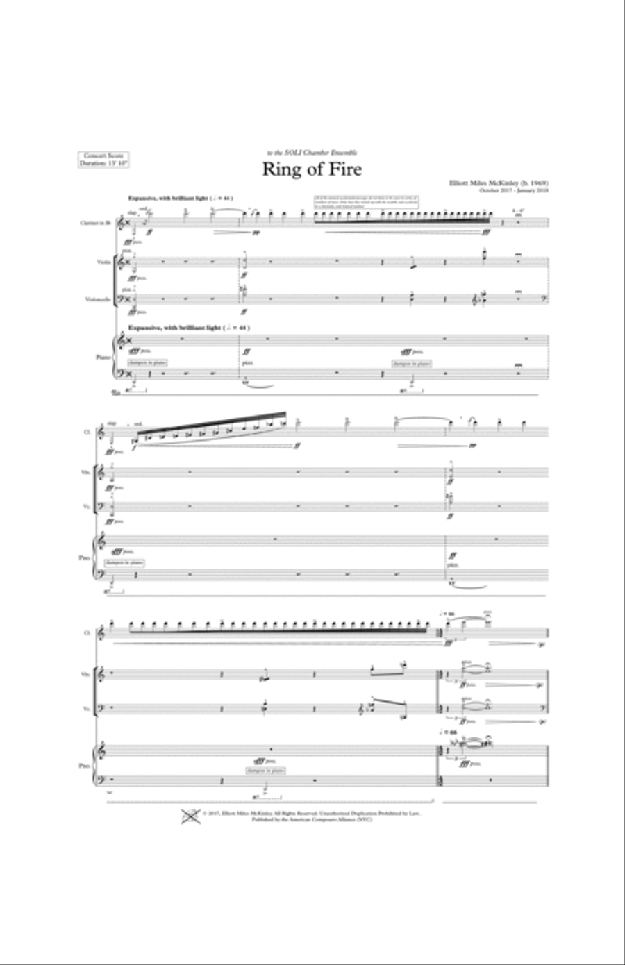 [McKinley] Ring of Fire Small Ensemble scores gallery preview page 5