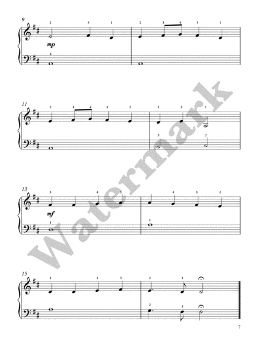 A First Book of Beethoven Expanded Edition -- For The Beginning Pianist with Downloadable MP3s Easy Piano scores gallery preview page 4