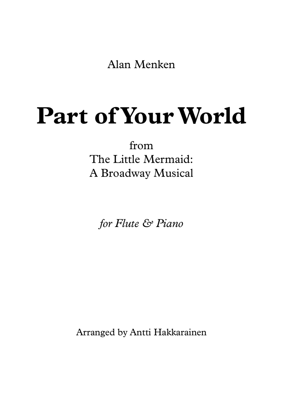 Book cover for Part Of Your World