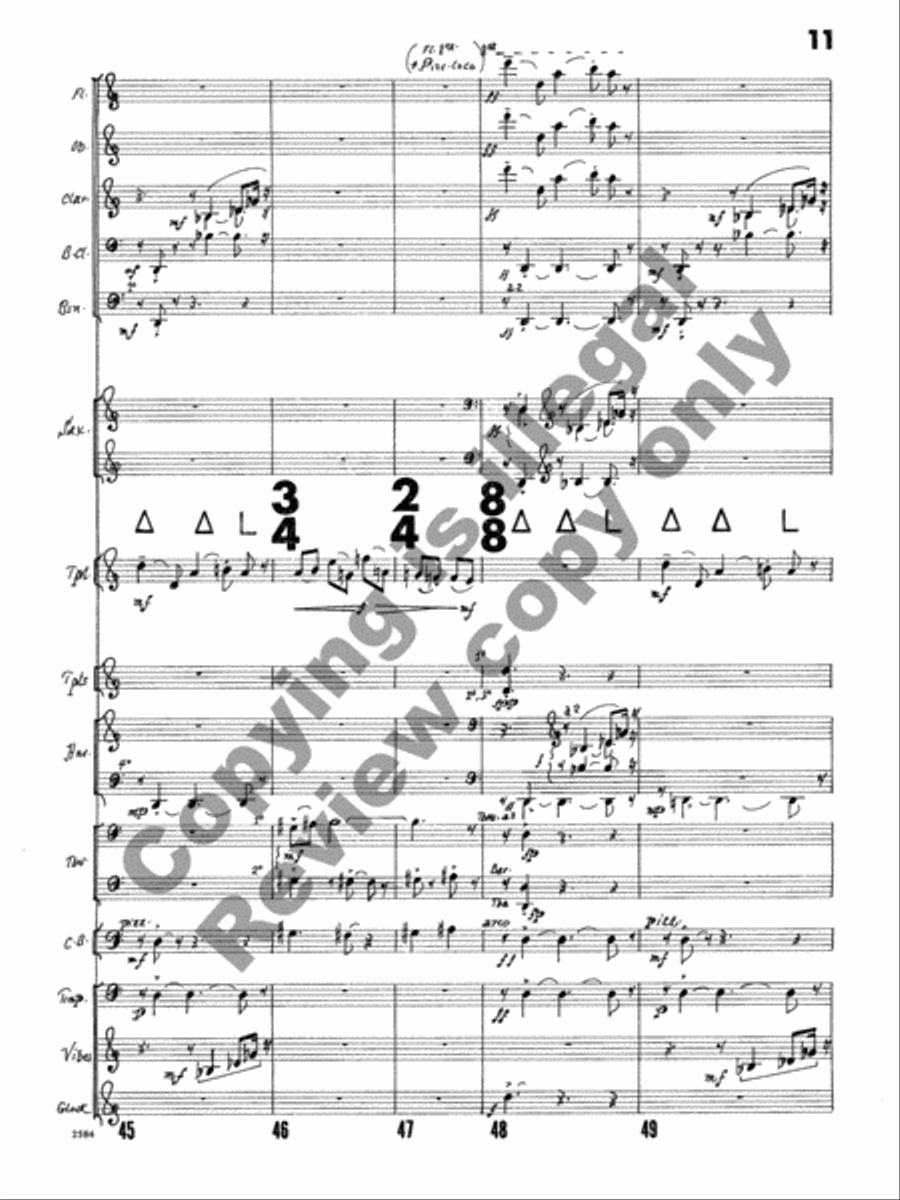 Serenades Trumpet scores gallery preview page 12