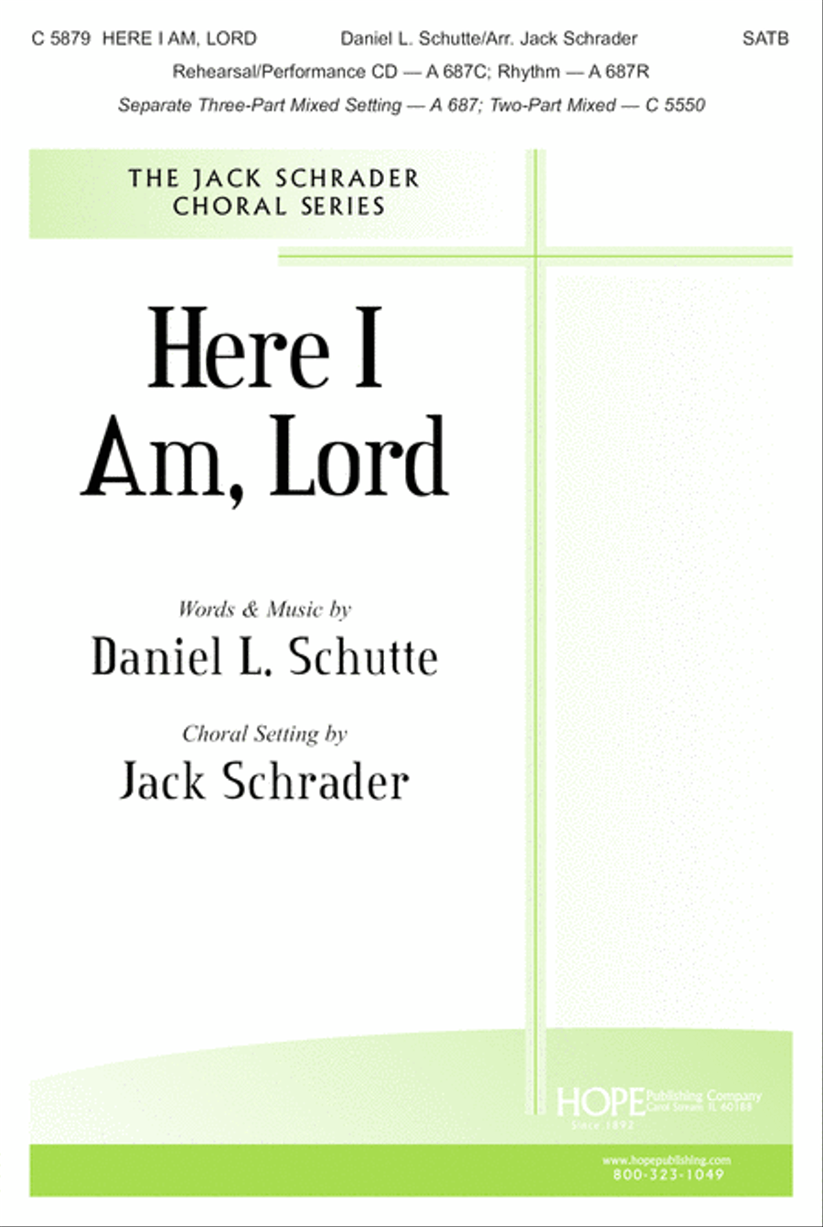 Here I Am, Lord Choir scores gallery preview page 2