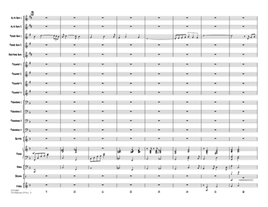 The Nearness of You (arr. Mark Taylor) - Conductor Score (Full Score)