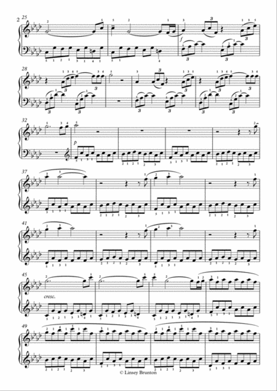 What Might have Been Piano Solo scores gallery preview page 2