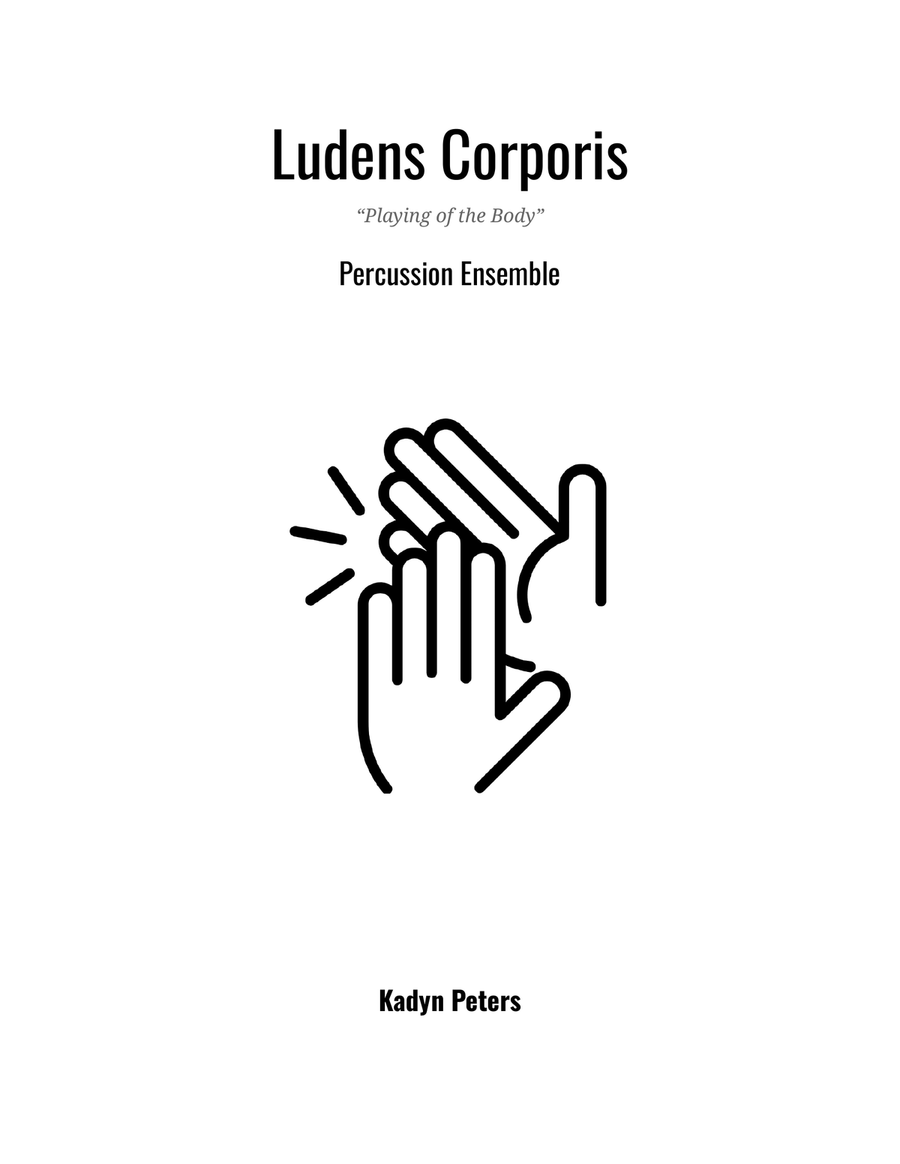 Book cover for Ludens Corporis “Playing of the Body”