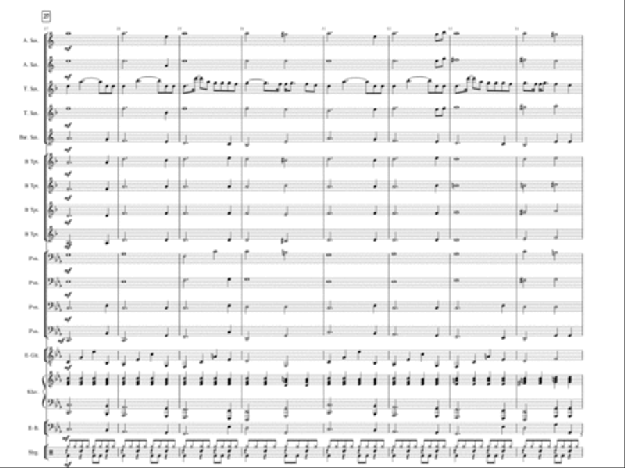 Skyfall Jazz Ensemble scores gallery preview page 5