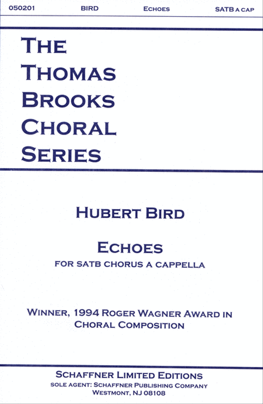 Echoes 4-Part scores gallery preview page 1