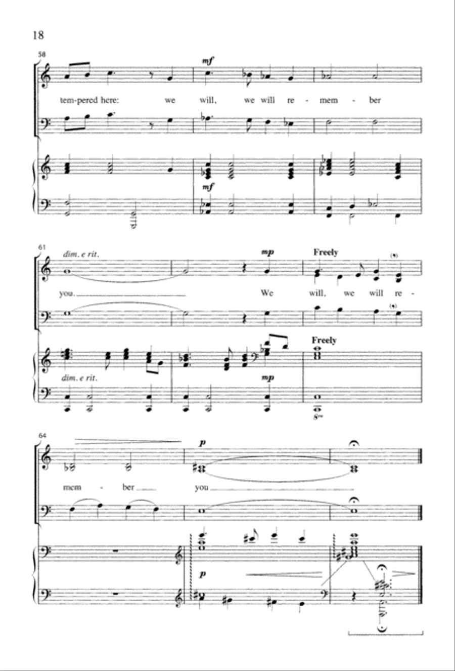Christ the Crucified 3-Part scores gallery preview page 20