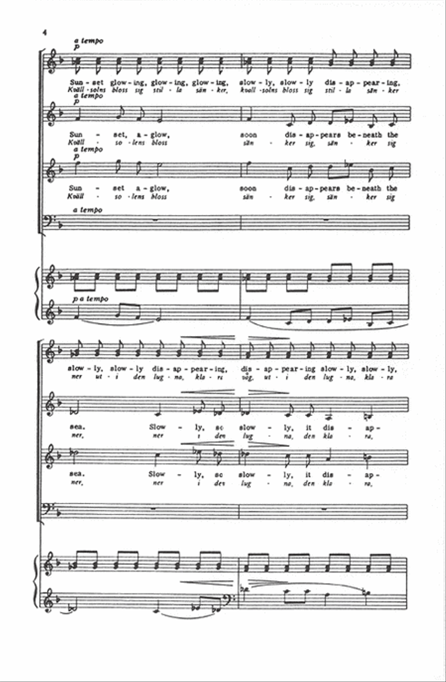 Aftonen - SATB divisi Divisi scores gallery preview page 4