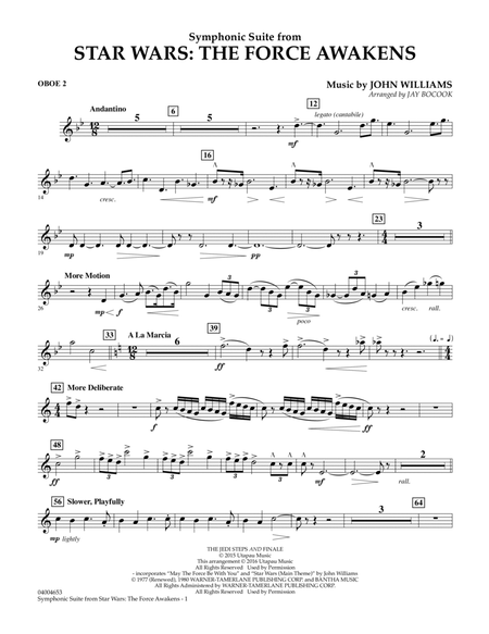Symphonic Suite from Star Wars: The Force Awakens - Oboe 2